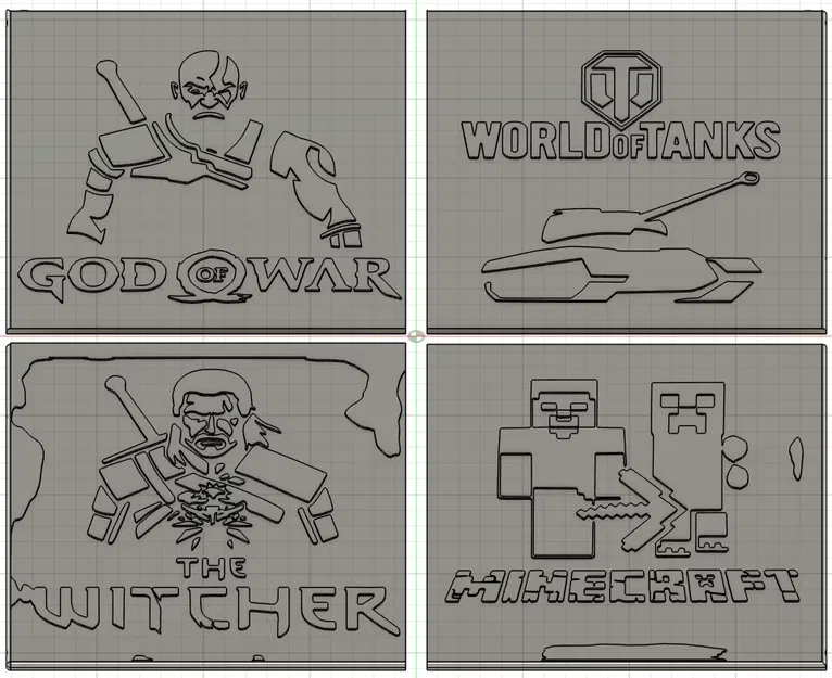 Zalman S3 – Tấm hông gaming 4 mẫu - Image 1