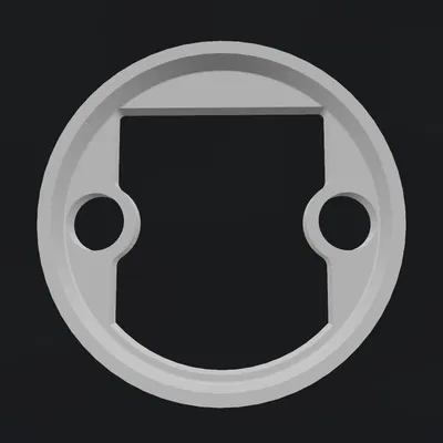 Kẹp bản lề cửa kính (Glass Door hinge clip)