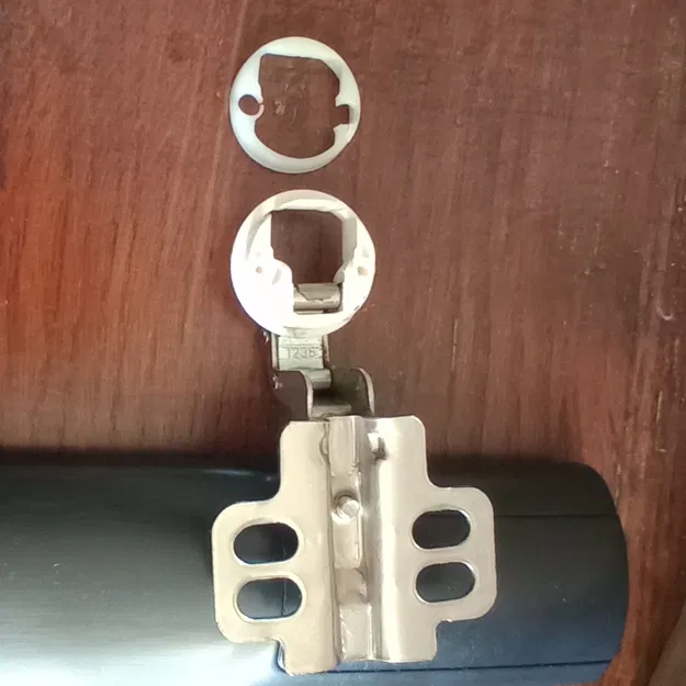 Kẹp bản lề cửa kính (Glass Door hinge clip) - Image 3