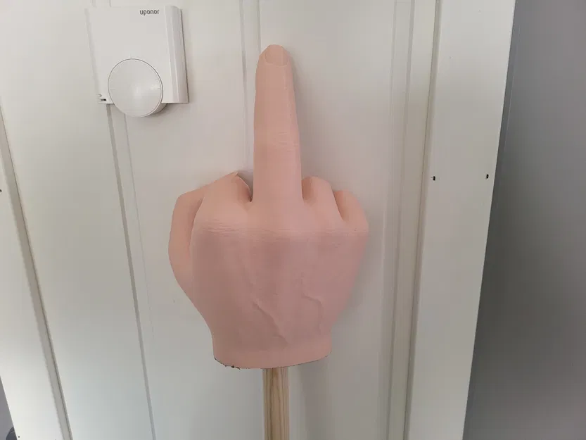 F*ck Stick (cây chọc ngón giữa) gắn cán chổi - Image 1