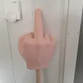 F*ck Stick (cây chọc ngón giữa) gắn cán chổi - Thumbnail 1