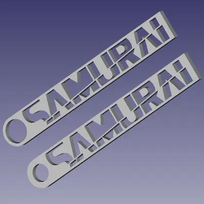 Cyberpunk 2077_SAMURAI keychains NEGATIVE – Móc khóa SAMURAI (2 size vòng)