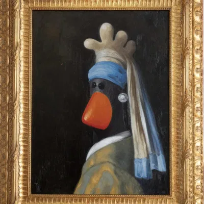 Feathers Mcgraw Girl With the Pearl Earring