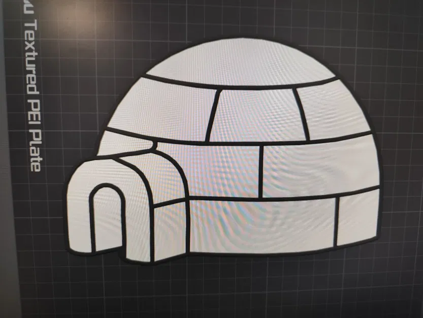 Khay igloo cho hoạt động chơi giác quan (Sensory play igloo tray) - Image 1