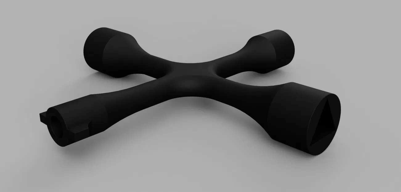 Chìa Khóa Tủ Điện Vạn Năng 4 Chiều (Universal Electrical Cabinet Key) - Image 2