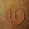 Lót ly BTS (BTS coaster) - Thumbnail 1