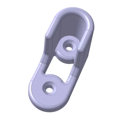 Kẹp giữ thanh treo quần áo (Clothes rail holder) - Image 2