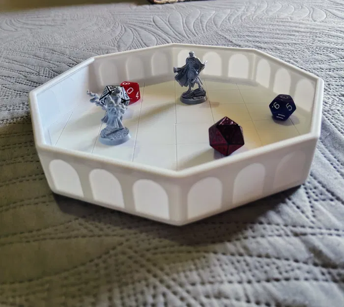 Khay Xúc Xắc Bát Giác (Octagon Dicetray) - Image 2