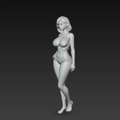 Cô gái mặc đồ bơi 3