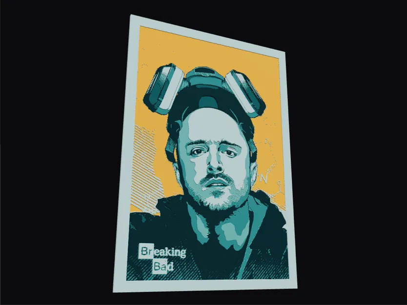 Breaking Bad - Jessi Pinkman Hueforge - Image 1