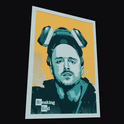 Breaking Bad - Jessi Pinkman Hueforge