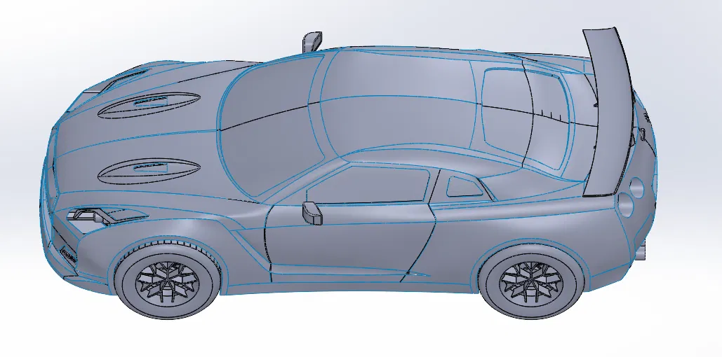 Mô hình xe NISSAN GTR - Image 4