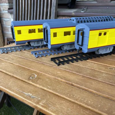Toa Hành Khách Streamlined Cho O Gauge