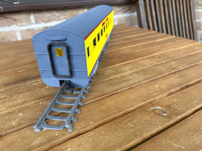 Toa Hành Khách Streamlined Cho O Gauge - Image 12