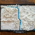 Chicago Illinois 3D-Miniatur - Thumbnail 3