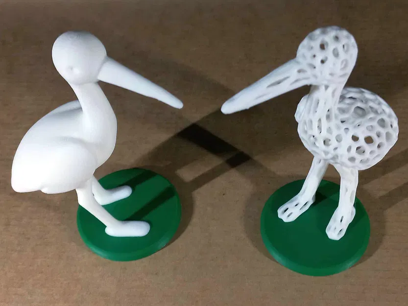 Stork Voronoi (Cò phong cách Voronoi) - Image 2