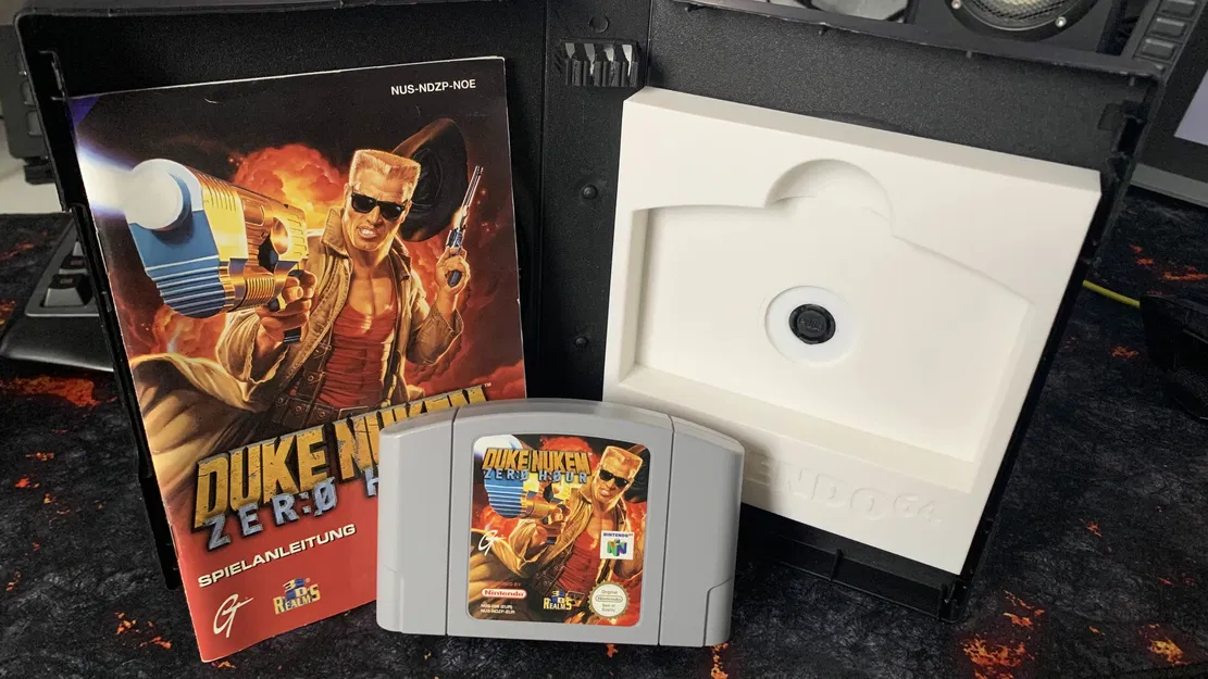 Insert DVD Case cho game Nintendo 64 (N64) – DVD Case Nintendo 64 N64 Game Insert - Image 1