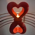 Đèn Tea Light Hình Trái Tim (Heart Tea Light Lamp) - Thumbnail 1