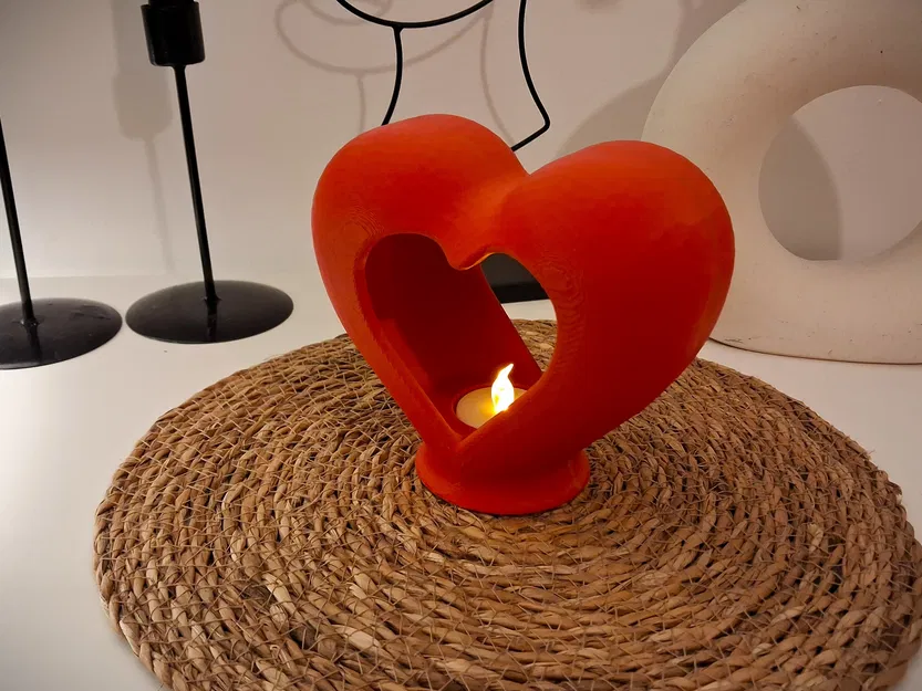 Đèn Tea Light Hình Trái Tim (Heart Tea Light Lamp) - Image 3