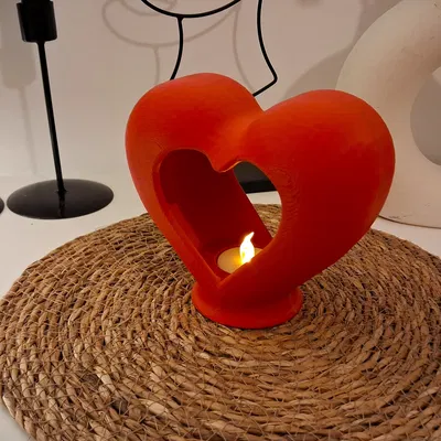 Đèn Tea Light Hình Trái Tim (Heart Tea Light Lamp)