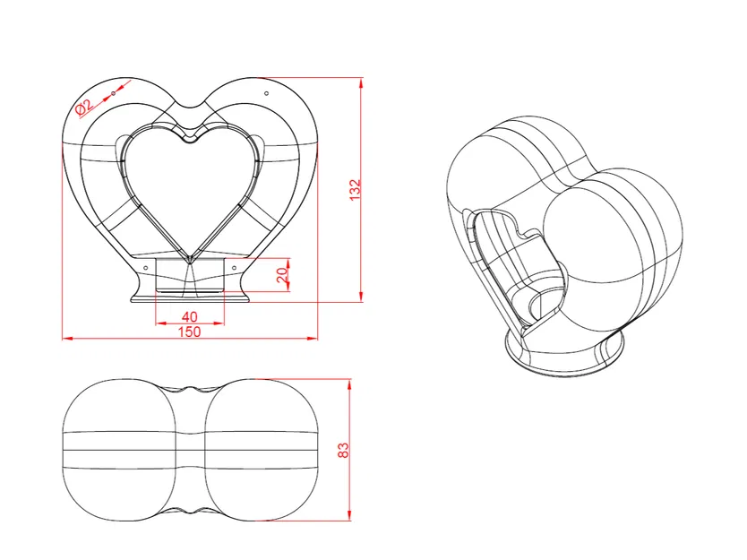 Đèn Tea Light Hình Trái Tim (Heart Tea Light Lamp) - Image 5