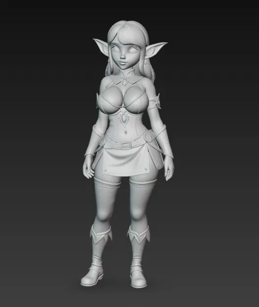 Cô bé elf dễ thương 2 - Image 2