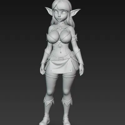 Cô bé elf dễ thương 2