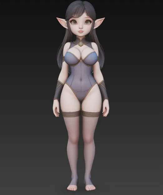 Cô bé elf dễ thương 3 - Image 3