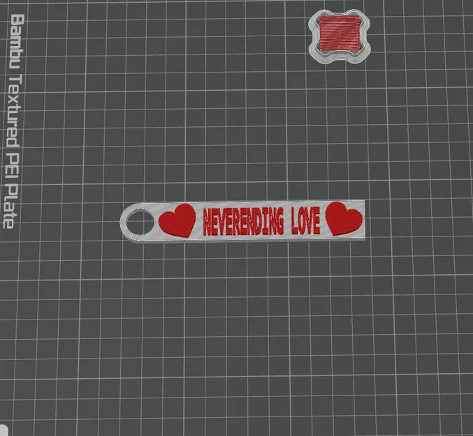Móc khóa Neverendling Love NEW - Image 1