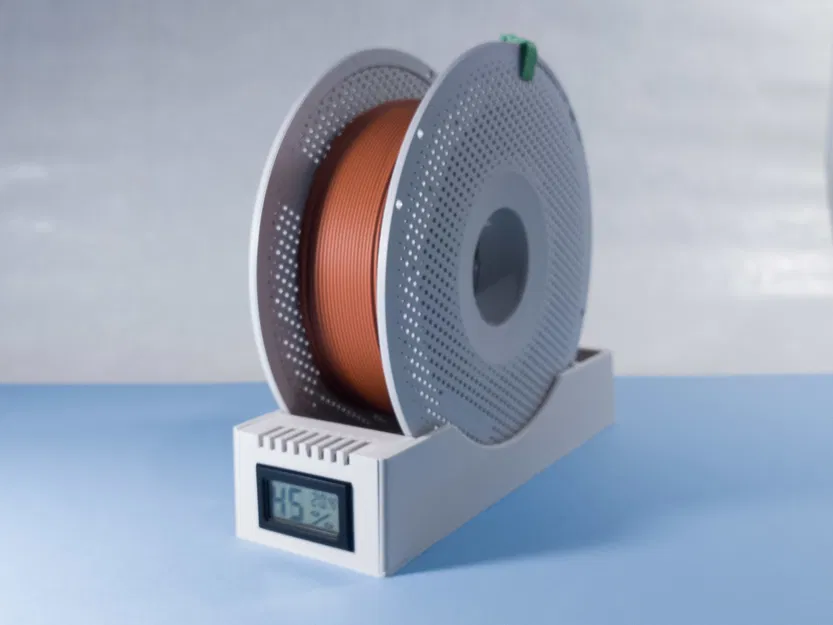 Giá đỡ cuộn Filament kèm thermometer hygrometer - Image 1