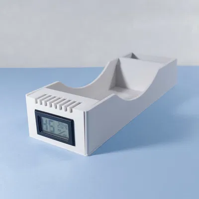 Giá đỡ cuộn Filament kèm thermometer hygrometer