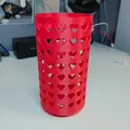 Chụp Đèn Trái Tim Tình Yêu Valentine (Valentines Love Heart Lampshade) - Thumbnail 3