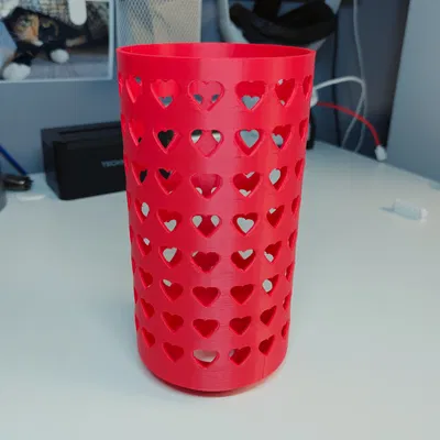 Chụp Đèn Trái Tim Tình Yêu Valentine (Valentines Love Heart Lampshade)