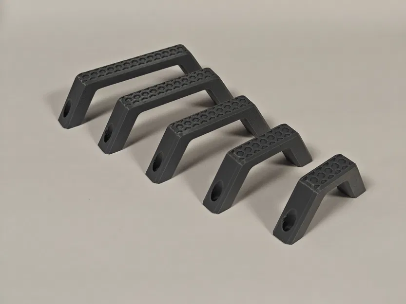 Tay nắm tủ lục giác hiện đại | 5 cỡ (50–90mm) - Image 3