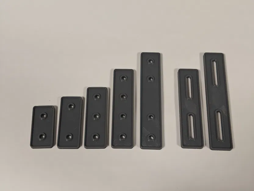 Plate Gá Hạng Nặng (Phẳng) | Lỗ M4 - Image 4