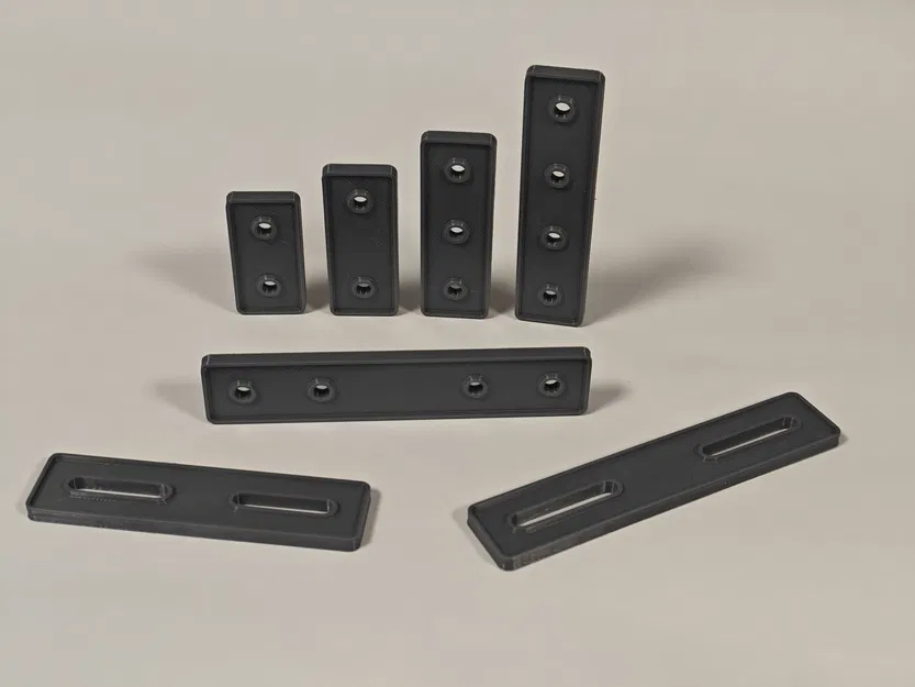 Plate Gá Hạng Nặng (Phẳng) | Lỗ M4 - Image 6