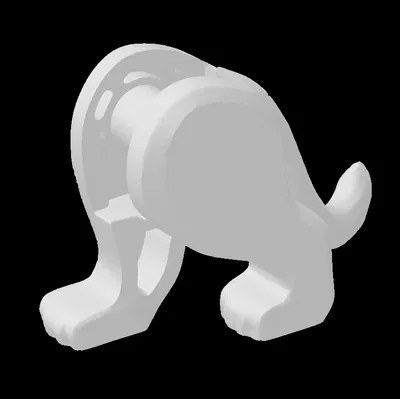 Đuôi mèo lớn Big Cat tương thích LEGO (29243.dat)