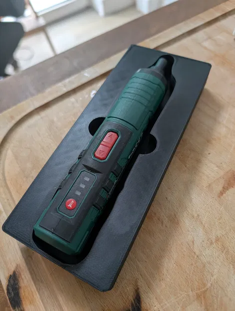 Khay Gridfinity cho Parkside 4 V Akku-Stabschrauber "PARS 4 A1" - Image 1