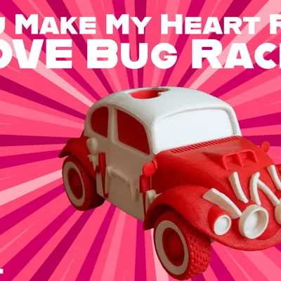 Xe Love Bug Racer (Valentine)