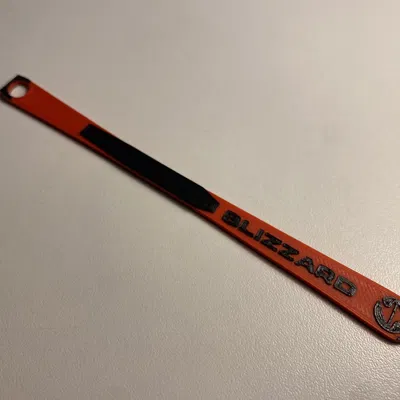 Móc Khóa Ván Trượt Tuyết SKI KEYCHAIN Blizzard