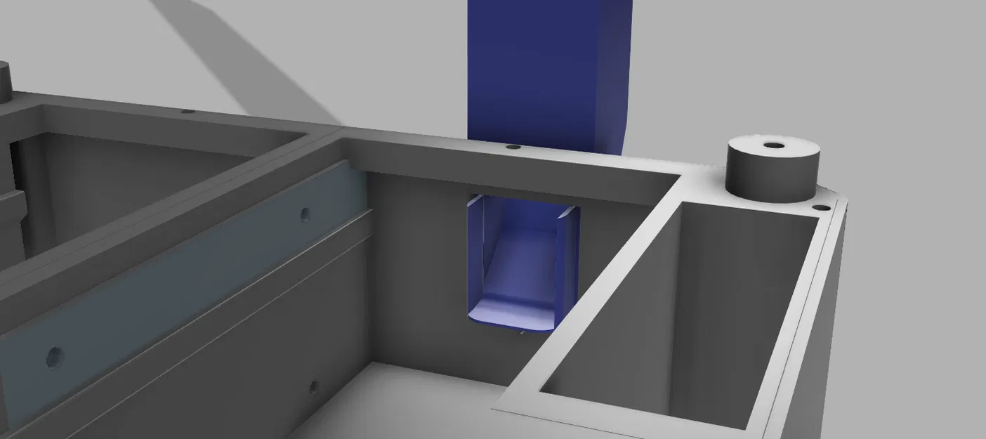 Centauri Carbon Base (Đế cho Elegoo CC1 có 2 ngăn kéo & chute xả thải) - Image 2