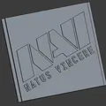 NAVI / Natus Vincere Deco Plate (Tấm trang trí logo) - Thumbnail 1