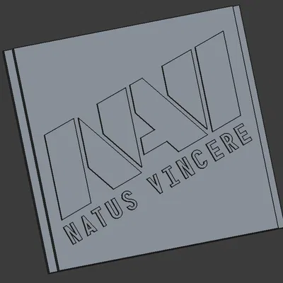 NAVI / Natus Vincere Deco Plate (Tấm trang trí logo)