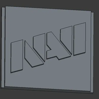 NAVI / Natus Vincere Deco Plate (Tấm trang trí logo)