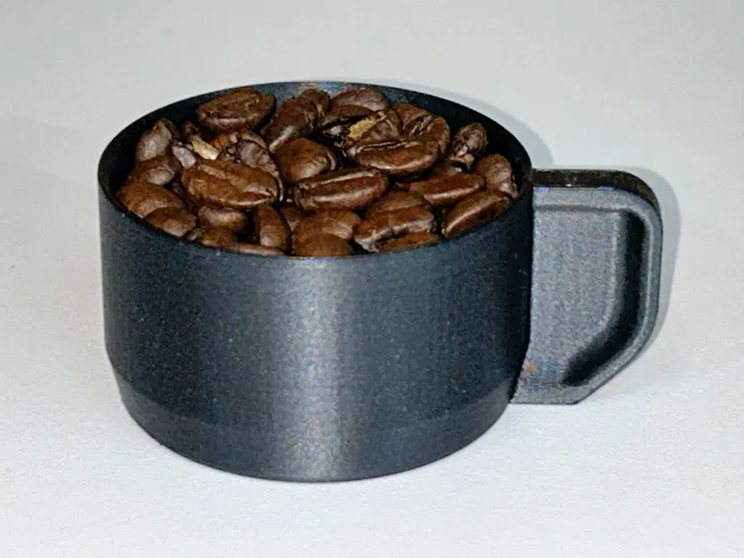 Muỗng/ly đong hạt cà phê 18g (kiểu tách Espresso) - Image 1