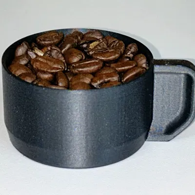 Muỗng/ly đong hạt cà phê 18g (kiểu tách Espresso)