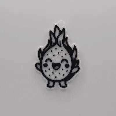 Móc Khóa Thanh Long Dễ Thương (Cute Pitaya Keychain)