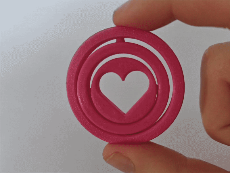 Heart Gyro Fidget | Đặc biệt ngày Valentine - Image 2