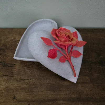 LOVE Rose Box – Hộp Trái Tim Hoa Hồng