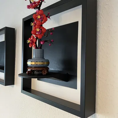 Lego Botanical trong khung IKEA Sannahed 35x35cm